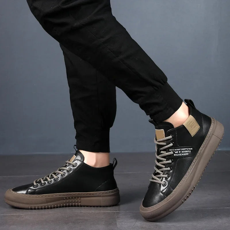 Caspian Leather Sneakers